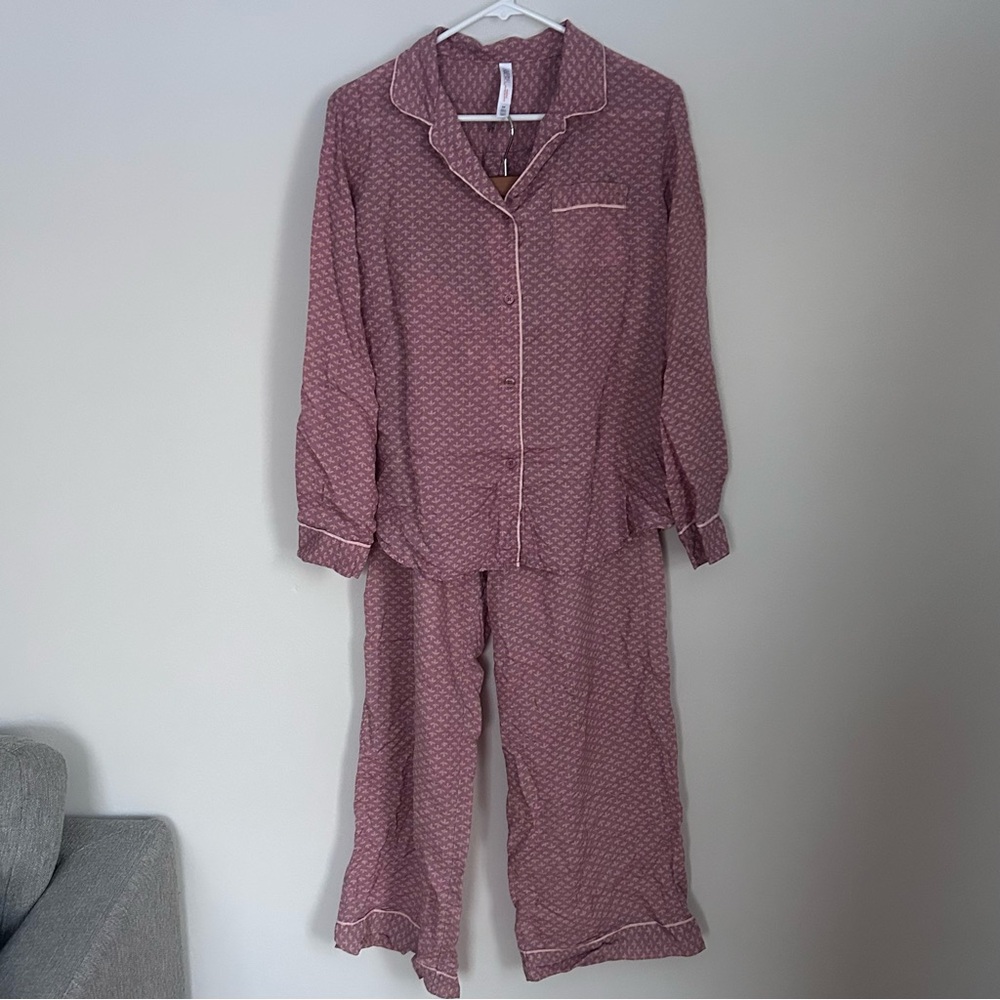 Gilligan & O'Malley Floral Pajama Set